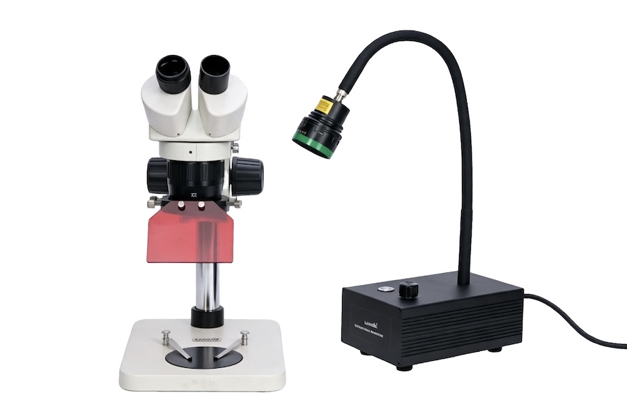 LUYOR-3421 Stereo Microscope Fluorescence Adapter
